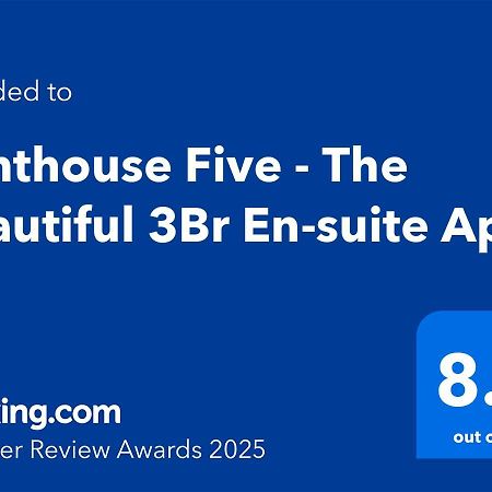 Penthouse Five - The Beautiful 3Br En-Suite Apt Mombasa Zewnętrze zdjęcie